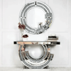 Perfect Dealz Diamond Mirror and Console Set
