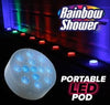 Portable LED Rainbow Shower Pod image 1