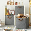 Perfect Dealz Collapsible Fabric Storage Basket