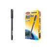 Semi-Gel Ink Pen 0.5 Black 12 Pack featuring a pen and its packaging.