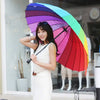 Long Handle Rainbow Umbrella image 2