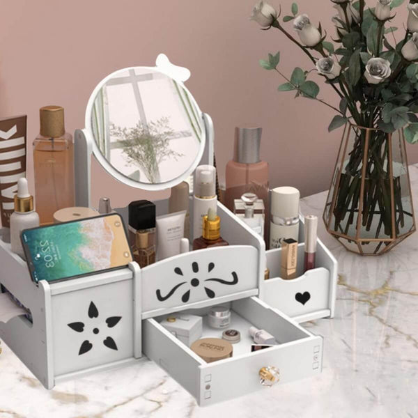 Perfect Dealz Tabletop Cosmetics Storage Box