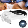 3 in 1 LED Head Mounted Magnifier for Crafts and Repairs image 3