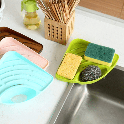 Perfect Dealz Triangle Sponge Storage Holder