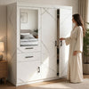 3-Door Freestanding Wardrobe