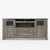 Sleek Living Room Entertainment TV Stand Console featuring open and closed storage with a modern design.