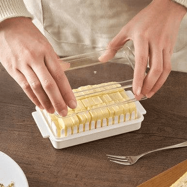 Perfect Dealz Butter Storage Box with Cutting Groove
