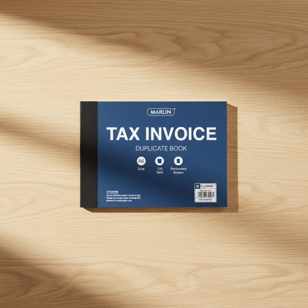 Marlin - A6 Tax Invoice Duplicate Book