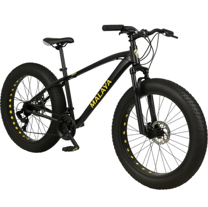 26'' Large Frame Black Fat Tire Bicycle