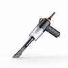 Cordless Handheld Car Vacuum Cleaner in sleek design with detachable brush attachment.