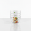 Clear Square Multi-Purpose Bowl Set