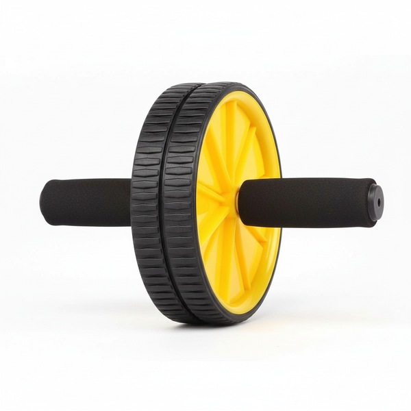 AB Exercise Wheel designed for core strengthening and effective home workouts with dual wheels for stability.