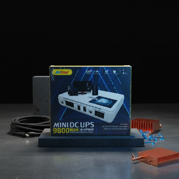 SKE Mini DC UPS Gigabit POE