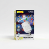 LED Christmas Projector Light packaging featuring festive designs and easy installation details.