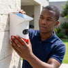 Solar Powered RF433 Infrared Motion Sensor Security Alarm