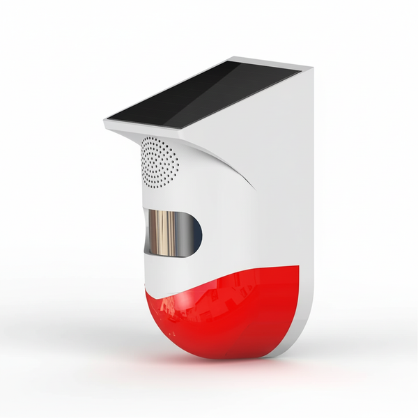 Solar Powered RF433 Infrared Motion Sensor Security Alarm