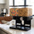 Compact Dry Food Dispenser Dual Control with colorful cereal and grains for easy access in the kitchen.