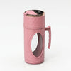 HP-900 Home Portable Blender pink container with a unique textured design and a handle for easy pouring.