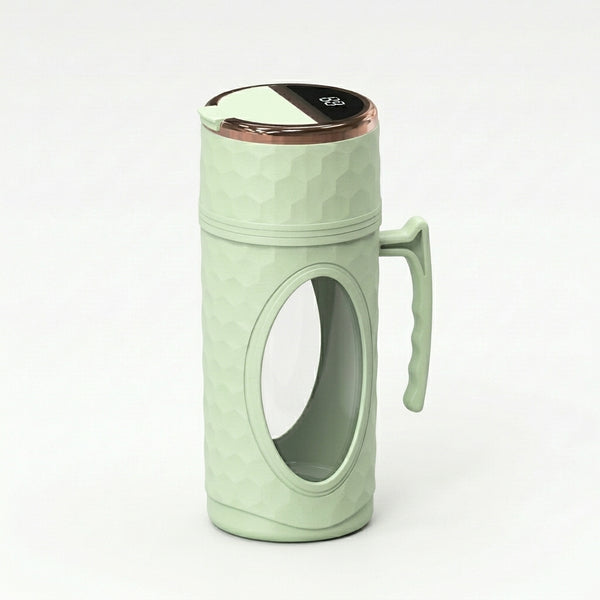HP-900 Home Portable Blender in mint green, featuring an ergonomic handle and a clear viewing window.