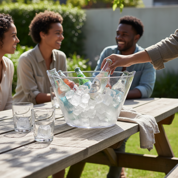 Plastic Party Ice Bucket