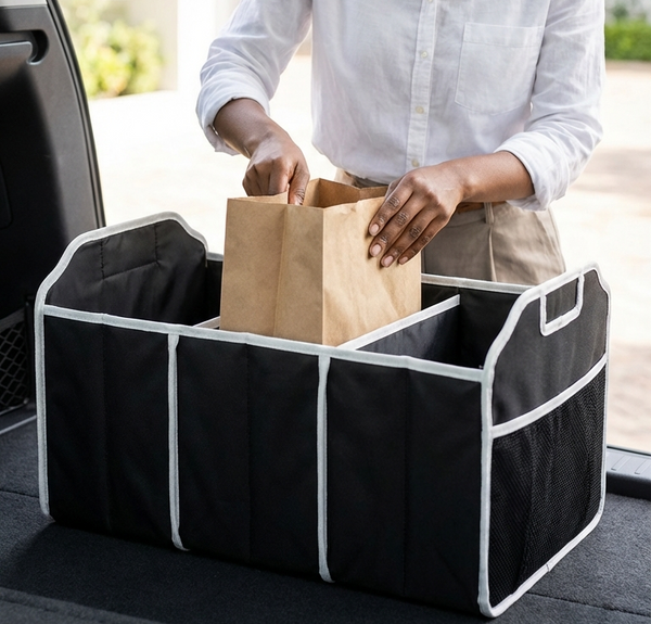 Car Collapsible Boot Trunk Organizer Storage Bag
