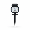 Multifunctional Solar Wall Lamp with LED lights and solar panel for outdoor lighting.