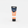 Acrylic Paint 75ml Orange-Red tube showing vivid orange-red color for artistic use.