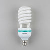Photo Full Spectrum Light Bulb 150W, energy-efficient spiral design for bright, balanced indoor lighting.
