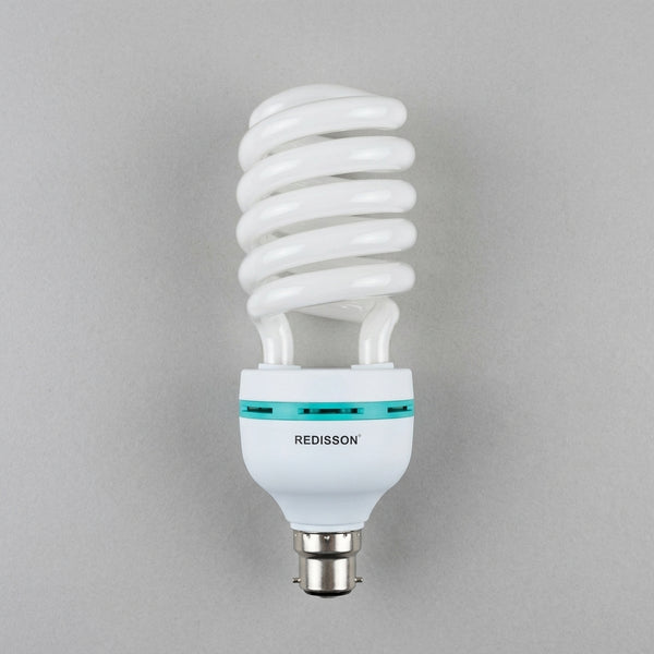 Photo Full Spectrum Light Bulb 150W, energy-efficient spiral design for bright, balanced indoor lighting.