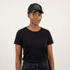 Vintage Sporty Oxford Twill 6-Panel Fitted Baseball Cap