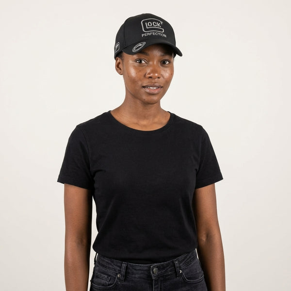 Vintage Sporty Oxford Twill 6-Panel Fitted Baseball Cap