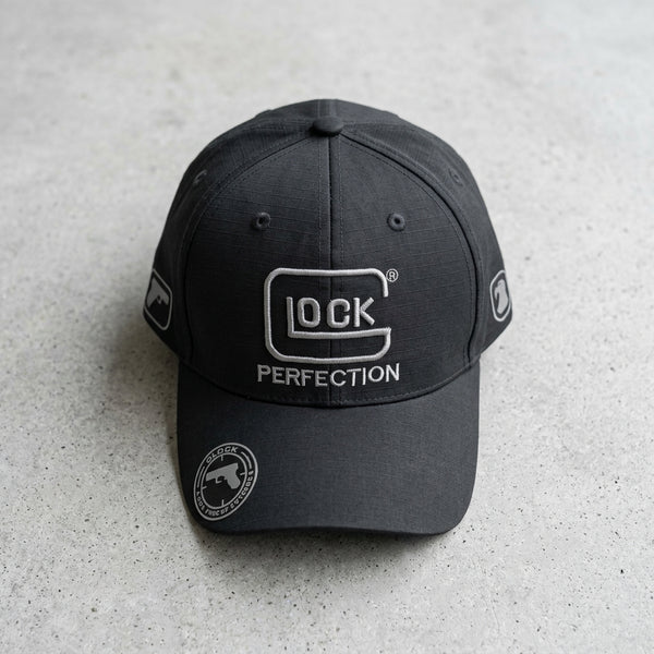 Vintage Sporty Oxford Twill 6-Panel Fitted Baseball Cap
