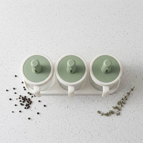 3 Piece Eco-Friendly Spice Jar Set