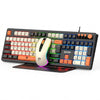 3-in-1 RGB Backlit Wired Gaming Keyboard Set