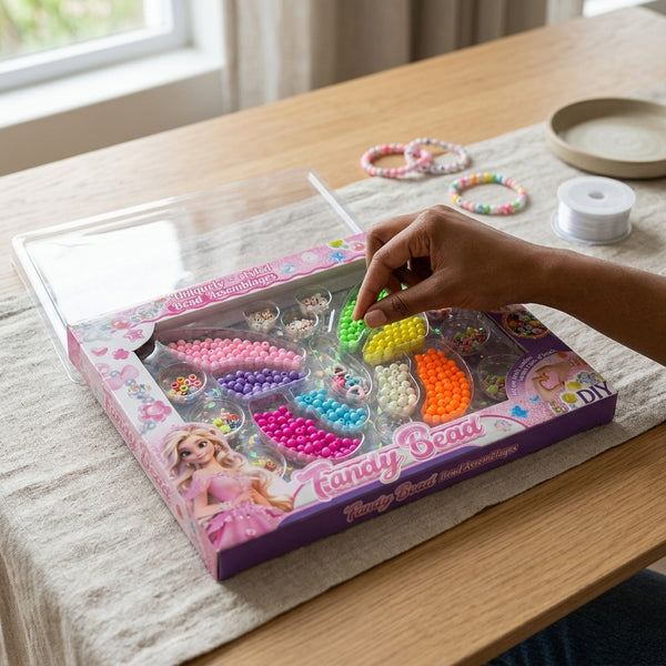 Children's DIY Jewelry Making Bead Kit