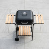 Portable Charcoal Grill with Side Shelves