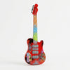 Kids Electric Guitar and Microphone Set with LED Lights