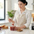 Square Acrylic Jam Jar with Lid