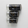 Marble Pattern Glass Spice Jar