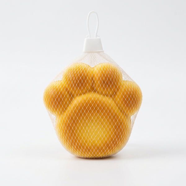 Soft Slow Rising PU Butter Stick Squishy Toy in a paw shape, ideal for stress relief and sensory play.