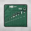 10 Piece Ratcheting Gear Wrench Set