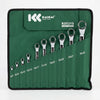 10 Piece Ratcheting Gear Wrench Set