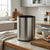 Double-Layer Stainless Steel Open-Top Trash Can