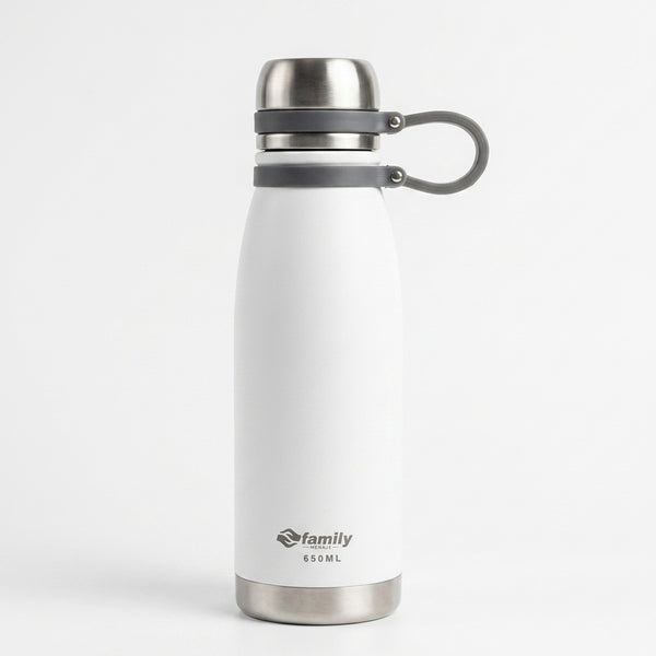 650ml Stainless Steel Vacuum Flask with Handle