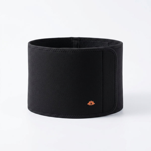 Adjustable Waist Protection Back Support Belt in sleek black design for enhanced support during workouts.