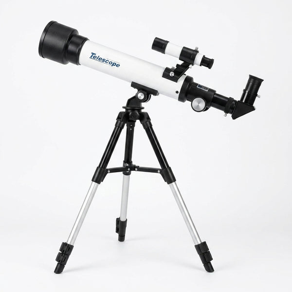Children's High Definition Astronomical Telescope on a tripod, designed for young explorers to observe the night sky.