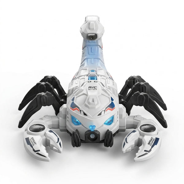 Remote Control Mechanical Spray Scorpion Toy featuring detailed design and realistic crawling capabilities.