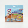 Multi-Effect Eco-Friendly Hard Floor Wipes packaging with 20 sheets for easy floor cleaning, lemon scent, and simple operation.