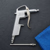 DG-10 Metal Air Dust Blower Gun with nozzle attachment on a dark background.