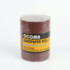 100mm x 5m Sandpaper Roll packaged for sanding wood, metal, and paint. Ideal for professional finishing.